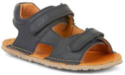 Froddo Sandale barefoot pentru băieți Froddo FLEXI MINI Dark Blue G3150270 | încălțăminte sănătoasă de vară din materiale naturale, cu arici - 35