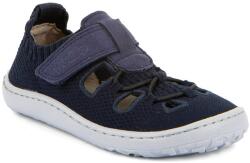 Froddo Sandale barefoot pentru băieți Froddo LIGHT SANDAL Dark Blue G3150296 | încălțăminte sănătoasă de vară cu materiale naturale, cu arici - 32