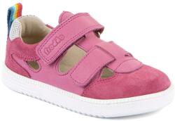 Froddo Sandale barefoot pentru fete Froddo LOOP SANDAL Fuxia G3150292-6 | încălțăminte sănătoasă de vară din materiale naturale, cu arici - 31