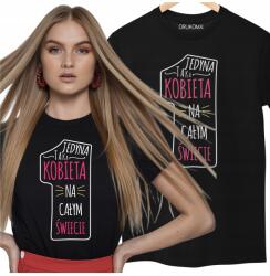 DRUKOMA Női Póló vicces pólók Valentin-nap Születésnap Az egyetlen ilyen (koszulka dla dziewczyny walentynki niej żony)