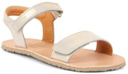 Froddo sandale barefoot pentru fete FLEXY LIA Gold Shine G3150264-10 | încălțăminte sănătoasă de vară din materiale naturale, cu arici - 39