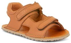 Froddo Sandale barefoot pentru băieți Froddo FLEXI MINI Cognac G3150270-2 | încălțăminte sănătoasă de vară din materiale naturale cu arici - 27