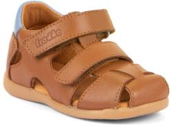 Froddo Sandale pentru băieți Froddo DANAE Cognac G2150200-13 maro | încălțăminte sănătoasă de vară din materiale naturale cu închidere cu arici - 22