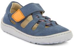 Froddo Sandale barefoot pentru băieți Froddo ELASTIC SANDAL Denim G3150290-6 | încălțăminte sănătoasă de vară din materiale naturale, cu închidere cu arici - 26