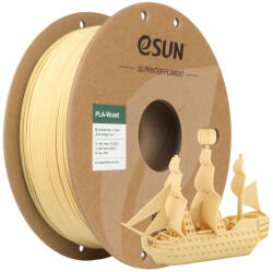 eSUN - Wood PLA - (Plain Wood) Világos Barna - 1, 75 mm - 1 kg
