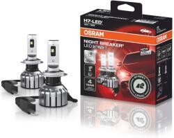 OSRAM H7 Led Night Breaker Gen 2 izzók, 12V 16W 6000K +230% 2 db kpl