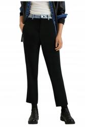 Desigual Női nadrág Desigual Cameron fekete slim szár 7/8 méret S (21SWPW17/2000)