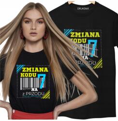 DRUKOMA 70 Éves Szülinapi Póló Kódváltás 7 Vicces Ajándék Nőknek (koszulki urodzinowe zmiana kodu na 3 4 5 6 7)