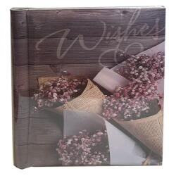 P&O Mezei virágos öntapadós fényképalbum - 60 oldalas (SA-30-P22-24VIRAG-PAPIRBAN)