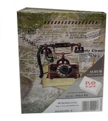 P&O 100 darabos fényképalbum - kisméretű - retro telefon (PP46100-4TELEFON)