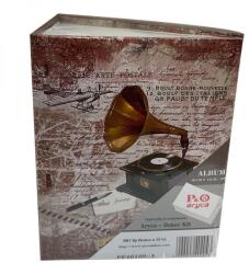 P&O 100 darabos fényképalbum - kisméretű - retro gramofon (PP46100-4GRAMOFON)