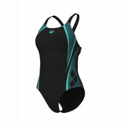 arena egyrészes női fürdőruha, női úszás 50, fekete-víz (LPNRP034149884)