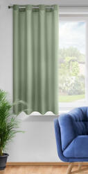  Rita egyszínű dekor függöny Olívazöld 140x175 cm
