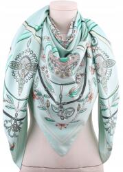 DEMUR Női Sál Nyakba Akasztható könnyű nagy széles négyzet alakú pareo kendő (apaszki chusty chustki szale damskie wiosenne) - allegro - 3 590 Ft