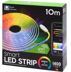 LSC XXL Led szalag Lsc Smart Connect 10 m Wi-Fi 1400lm 24w rgb Google D asszisztens (3202086CS)