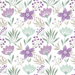 Virág Violet and Mint szalvéta 20 db-os 33x33 cm (PKK057357) - eking