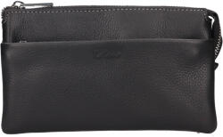 Katana Kisebb bőr női crossbody táska Katana Valli - fekete