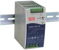 MEAN WELL Sursa de alimentare, 240W, 24V DC, 10A, montare pe sina, Mean Well TDR-240-24 (TDR-240-24)