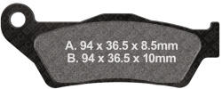 EBC Placute de frana EBC (128812)