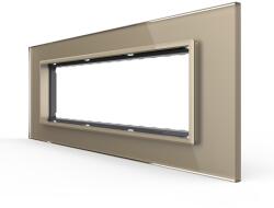 LIVOLO Rama din sticla Livolo standard Italian 6/7 module - Serie noua SmartElectro IntelligentHouse (VL-P9E-7A)