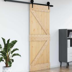 vidaXL Врата NARVIK 70 x 210 cm Натурално (42047079)