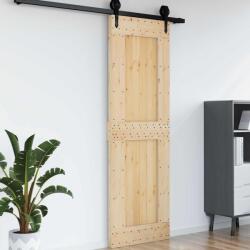 vidaXL Врата NARVIK 70 x 210 cm Натурално (42047088)
