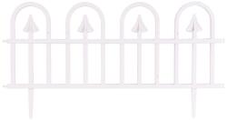 Strend Pro Garden Gard decorativ mini alb pentru gradina 61x32 cm, set 4 buc (2212464)