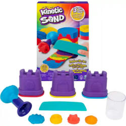 Spin Master Kinetic Sand - Kinetikus homok szivárványos játékszett (6053691) - morzsajatekbolt