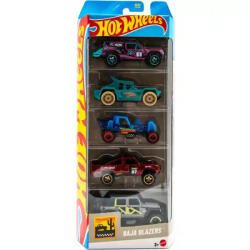 Mattel Hot Wheels kisautók 5 darabos szett - Baja Blazers (JBJ82) - morzsajatekbolt
