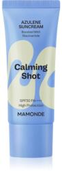 Mamonde Calming Shot Azulene Suncream ápoló arckrém nyugtató hatással SPF 50+ 35 ml