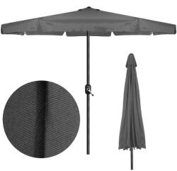 SPRINGOS összecsukható kerti Napernyő acél vázzal és hajtókarral 4m - Antracit (GU0040)