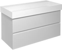 SAPHO Filena dulap 95x43.5x51.5 cm sub chiuveta pe perete alb FID1210W (FID1210W)