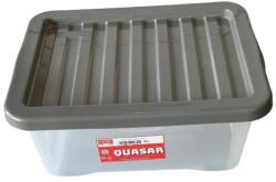 Heidrun Quasar átlátszó tárolódoboz 18L tetővel (401682)