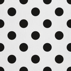Heko Panels Textil anyag, Fekete pöttyök, poliészter 100%, 210g/pm, Méret: 100cm x 155cm (DX980)