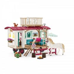 Schleich Caravana Schleich pentru intruniri prietenoase, noua (OLP102642593) Figurina