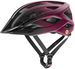 uvex I-Vo 2 Mips Cranberry - Black Matt (S4106610400) Kerékpáros sisak 52 - 57 cm