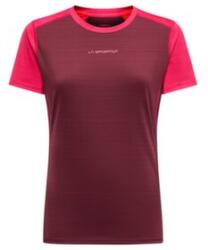 La Sportiva SUNFIRE T-SHIRT Women Tricou cu mânecă scurtă Redwood/Azalea S