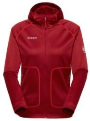 MAMMUT CRAG ML HOODED JACKET WOMEN Hanorac 3818 dark mammut red XS