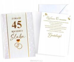 kukartka Házassági évfordulós bérlet 45