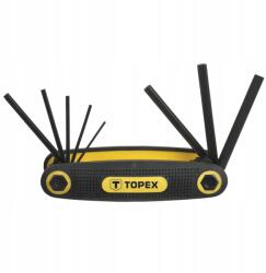 TOPEX Imbuszkulcs készlet 1, 5-6 mm, 8 db-os (35D958)