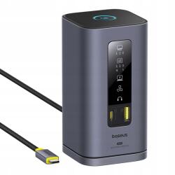 Baseus dokkoló állomás Spacemate hub Usb-c 11in1 3xHDMI 4K 60Hz 2xUSB-A (1 (B00568101813-01)