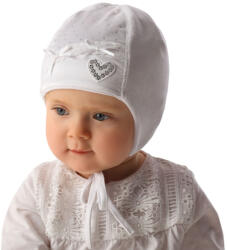  Marika Plüss sapka (42) " BŁYSKOTKA" - ekrü