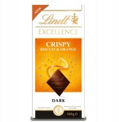 Lindt 1x 100g Lindt excellence crispy wafer and orange csokoládé (3046920024143)
