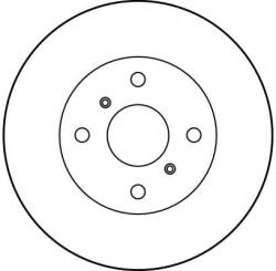 TRW DF1423 Féktárcsa (1db)