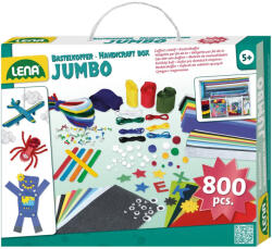 LENA LENA: Set creativ Jumbo pentru meșteșuguri, 800 piese (42665L)