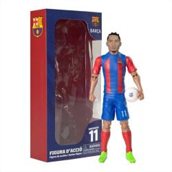 MGA Entertainment Figurină de acțiune a unui fotbalist, 20 cm - Barcelona, Raphinha în tricoul cu numărul 11 (80693) Figurina
