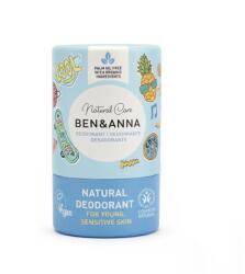 Ben & Anna Deodorant natural pentru copii - albastru