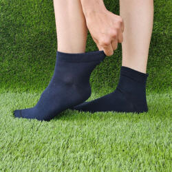 Brinor köztes szárú gumi nélküli zokni Kék, 45-46 95092