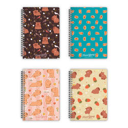 Forever Young Spirálfüzet Forever Young A/5 kockás Capybara (91900)