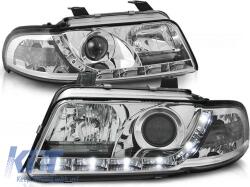  Tuning headlight set with LED lights suitable for Audi A4 B5 01.1999-09.2000 sedan/wagon, left and right (ABAUHX6010333)